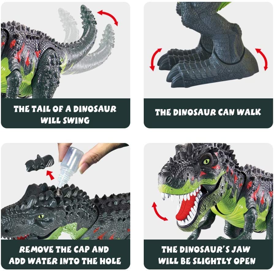 Electronic dinosaur toy. for boys and girls from 3 years old.