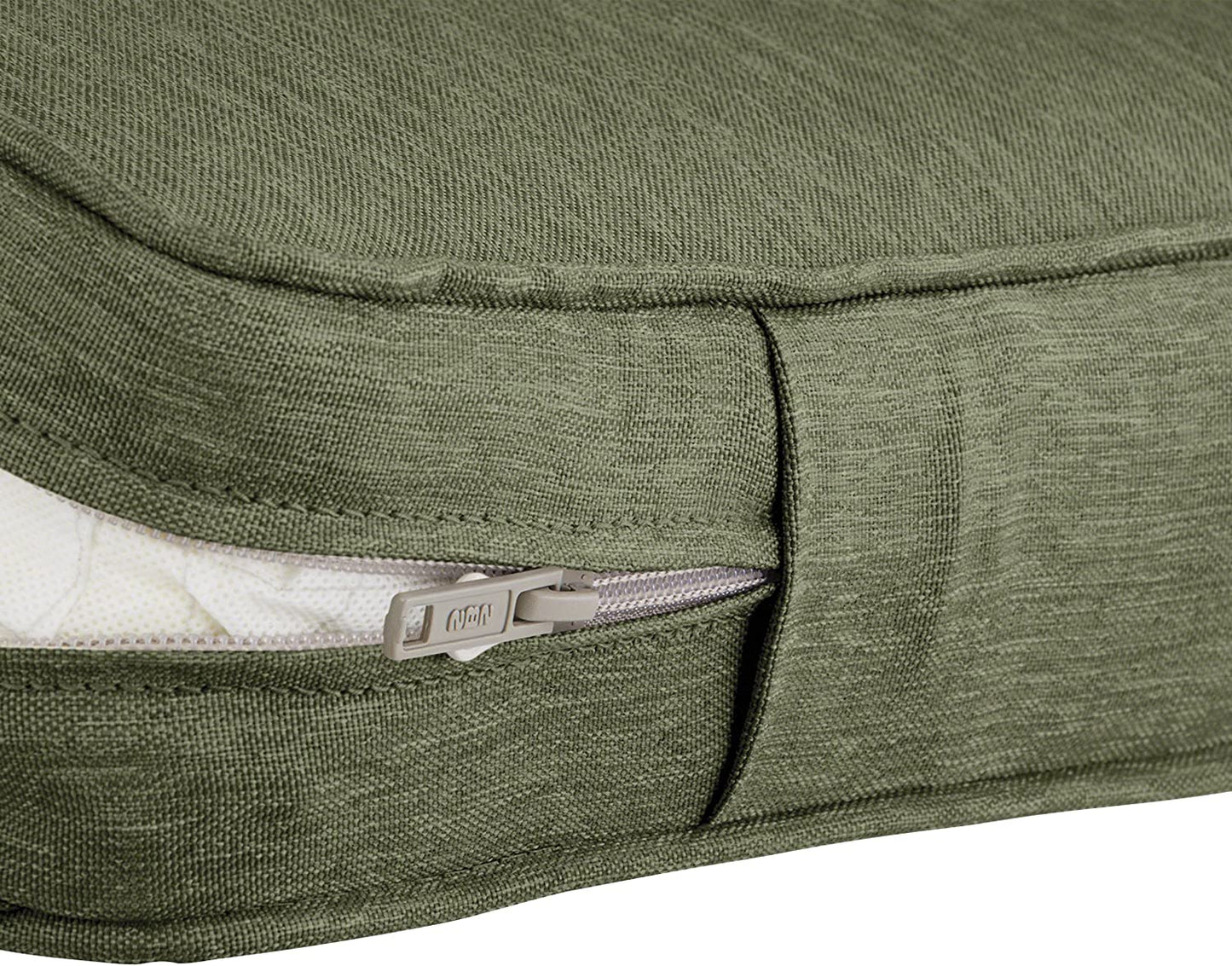 outdoor cushion cover 21 x 20 x 4 inches, Heather Fern